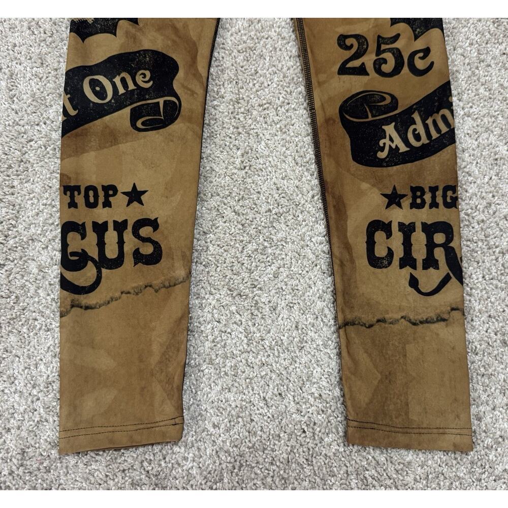 Eagle Rock Werkshop Tiger Circus Full Length Triathlon Leggings Size Small - Picture 4 of 10